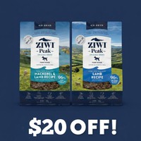 Ziwi Peak $20 Off 8.8lb Air Dried Dog food - Shop Now