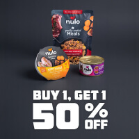 Buy 1, Get 1 50% Off All Nulo Dog & Cat Wet Food - Shop Now