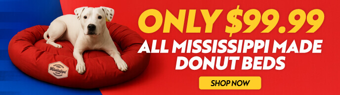 All Mississippi Made Donut Beds are $99.99 - Shop Now!