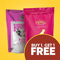 Buy 1, Get 1 Free Fromm Puppy Food Gold & Classic 4 - 15lb Bags - Shop Now