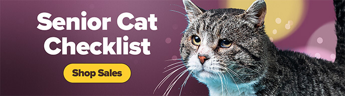 Senior Cat Checklist - Shop Sales