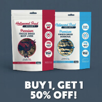 Buy 1, Get 1 50% Off Hollywood Feed Select Freeze Dried Treats  - Shop Now