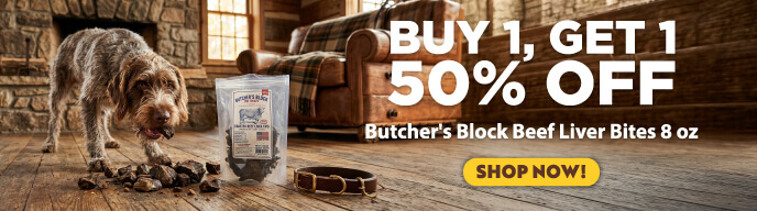 Buy 1, Get 1 50% Off Butcher's Block Liver Bites 8 oz - Shop Now