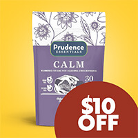 $10 Off NEW Prudence Essentials CALM Soft Chews - Shop Now