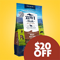 Ziwi Peak $20 Off 8.8lb Air Dried Dog - Shop Now