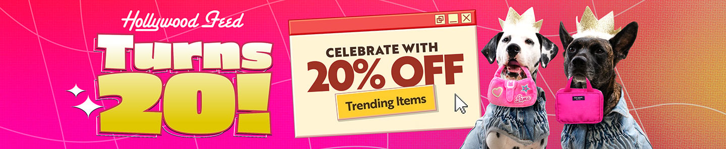 Hollywood Feed Turns 20! Celebrate 20% Off Trending Items!